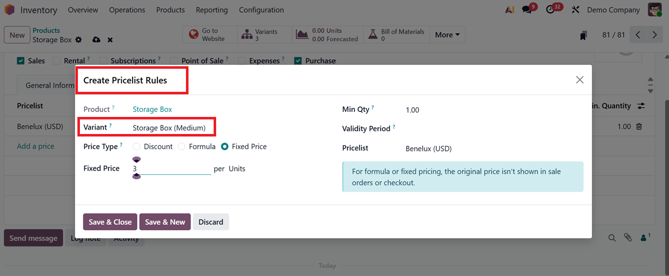 Odoo 19 Project