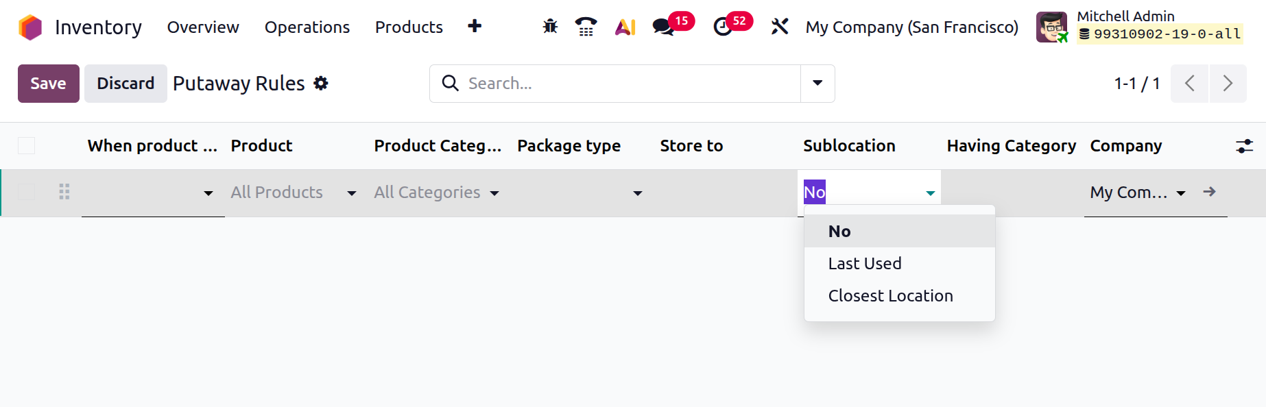 Odoo 19 Project