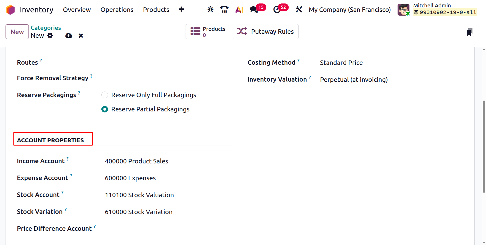 Odoo 19 Project