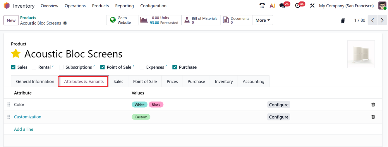Odoo 19 Project