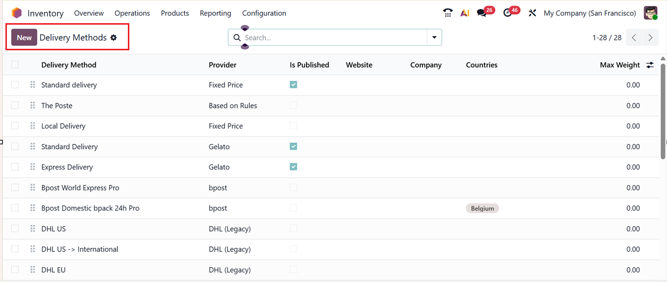 Odoo 19 Project