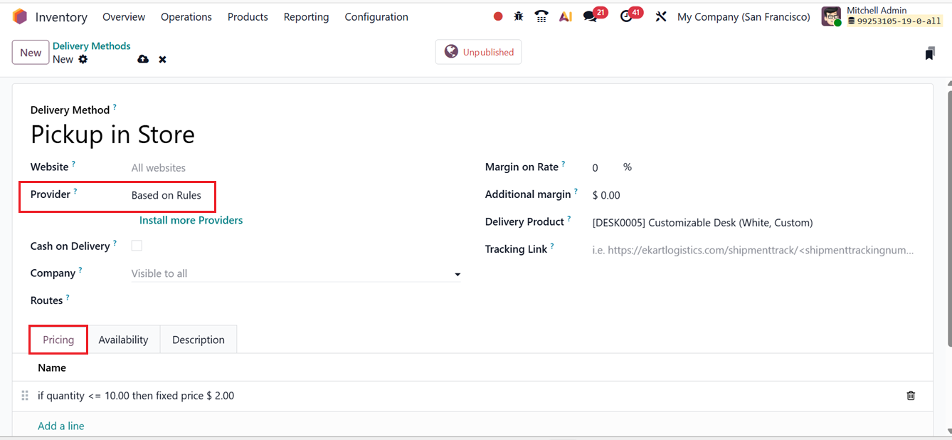Odoo 19 Project