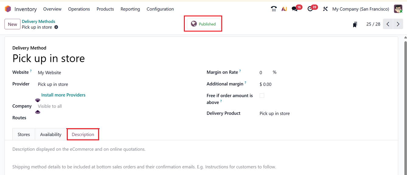 Odoo 19 Project
