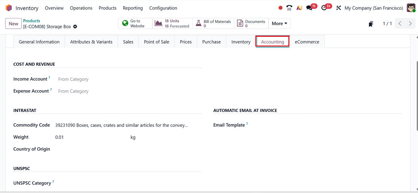 Odoo 19 Project