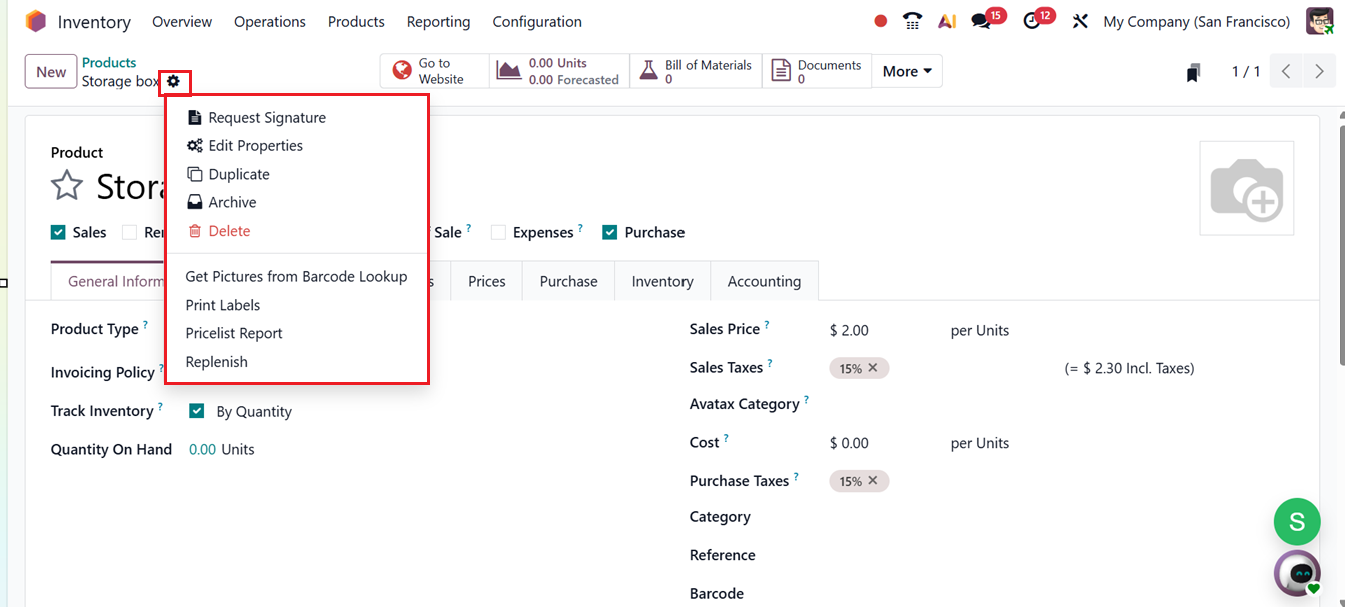Odoo 19 Project