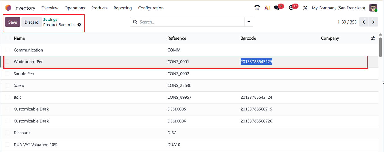 Odoo 19 Project