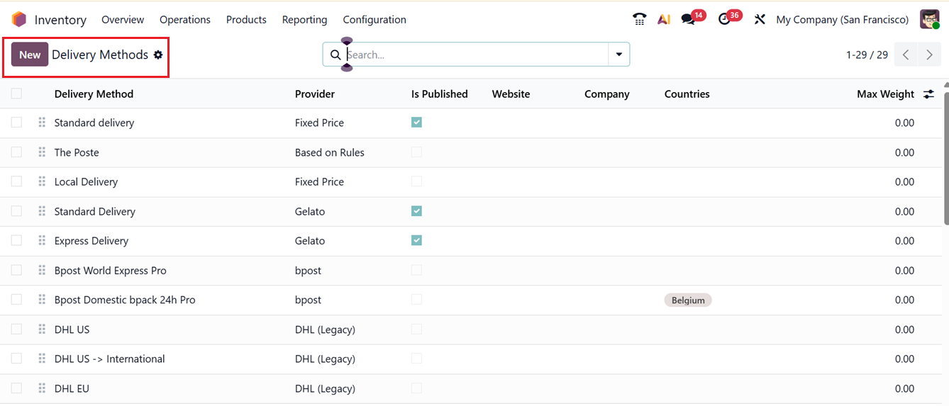 Odoo 19 Project