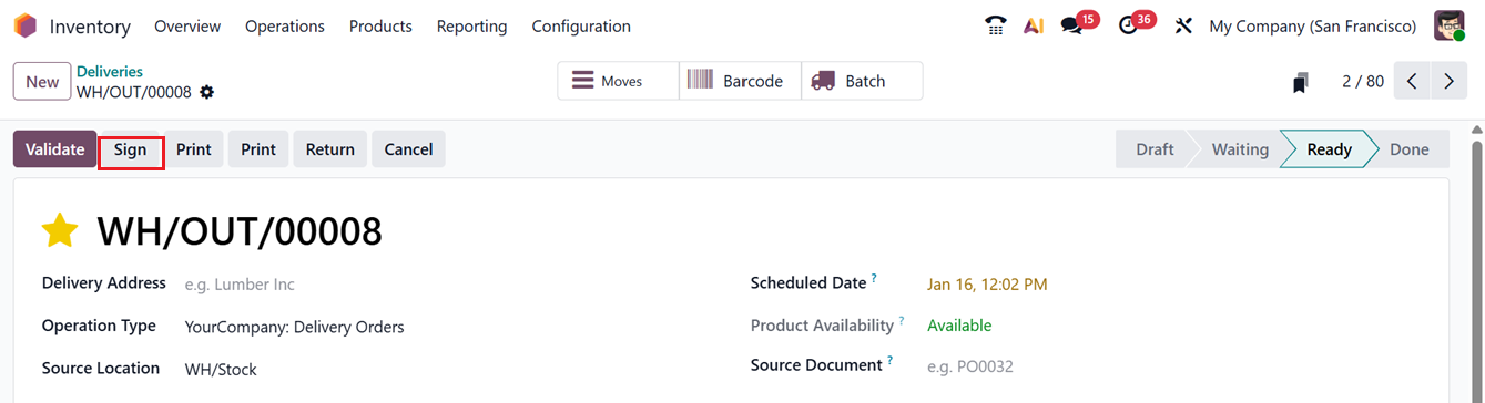 Odoo 19 Project