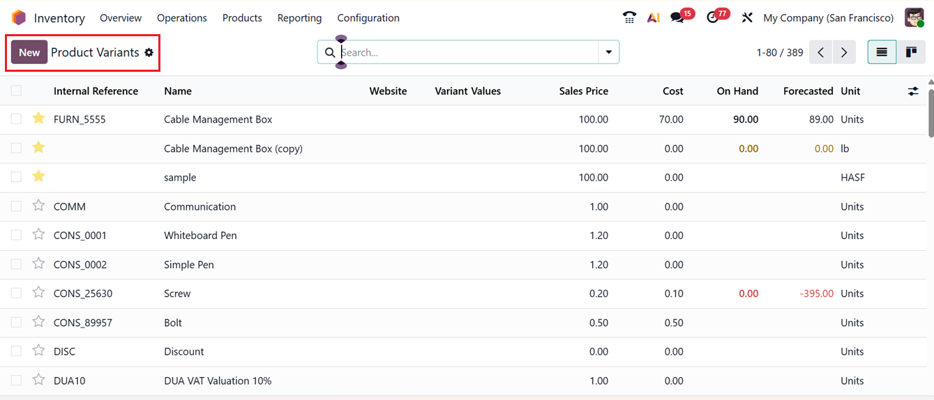 Odoo 19 Project