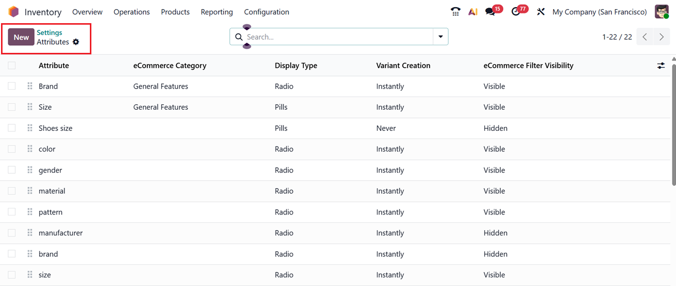 Odoo 19 Project