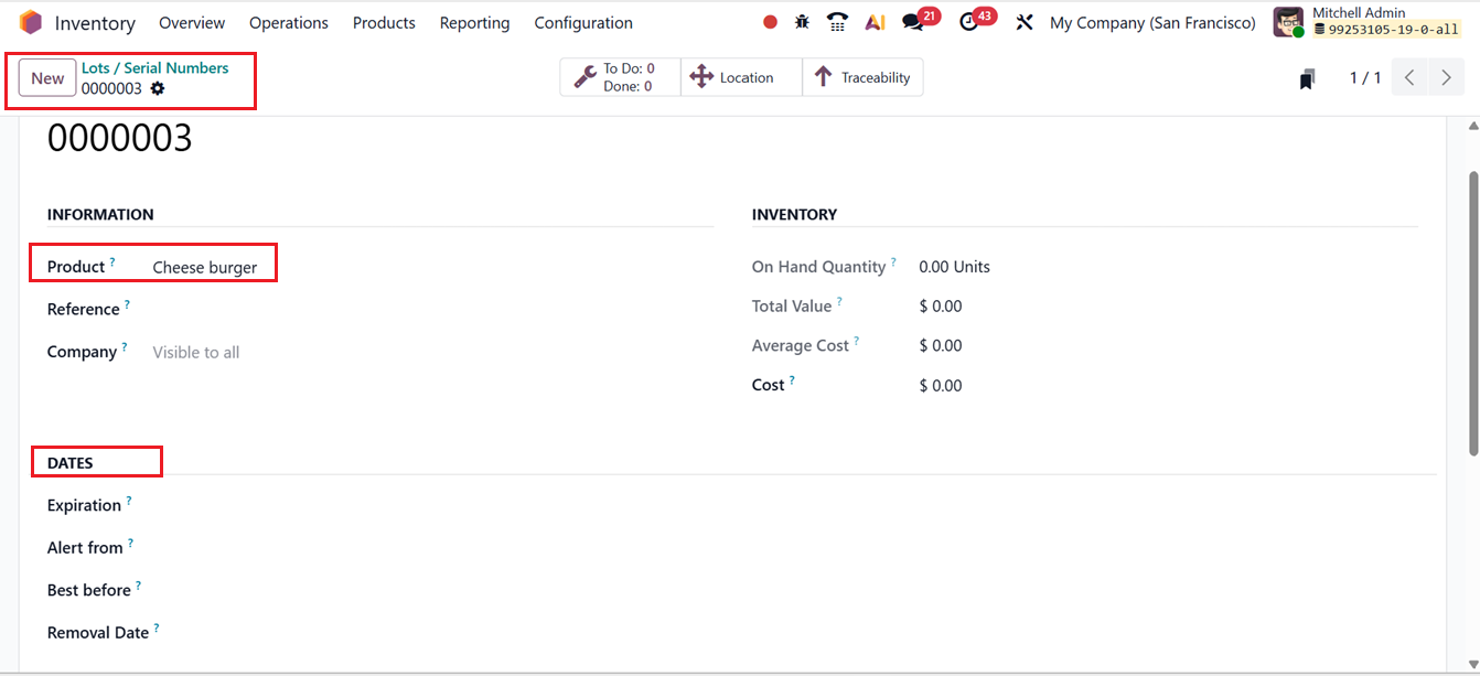 Odoo 19 Project