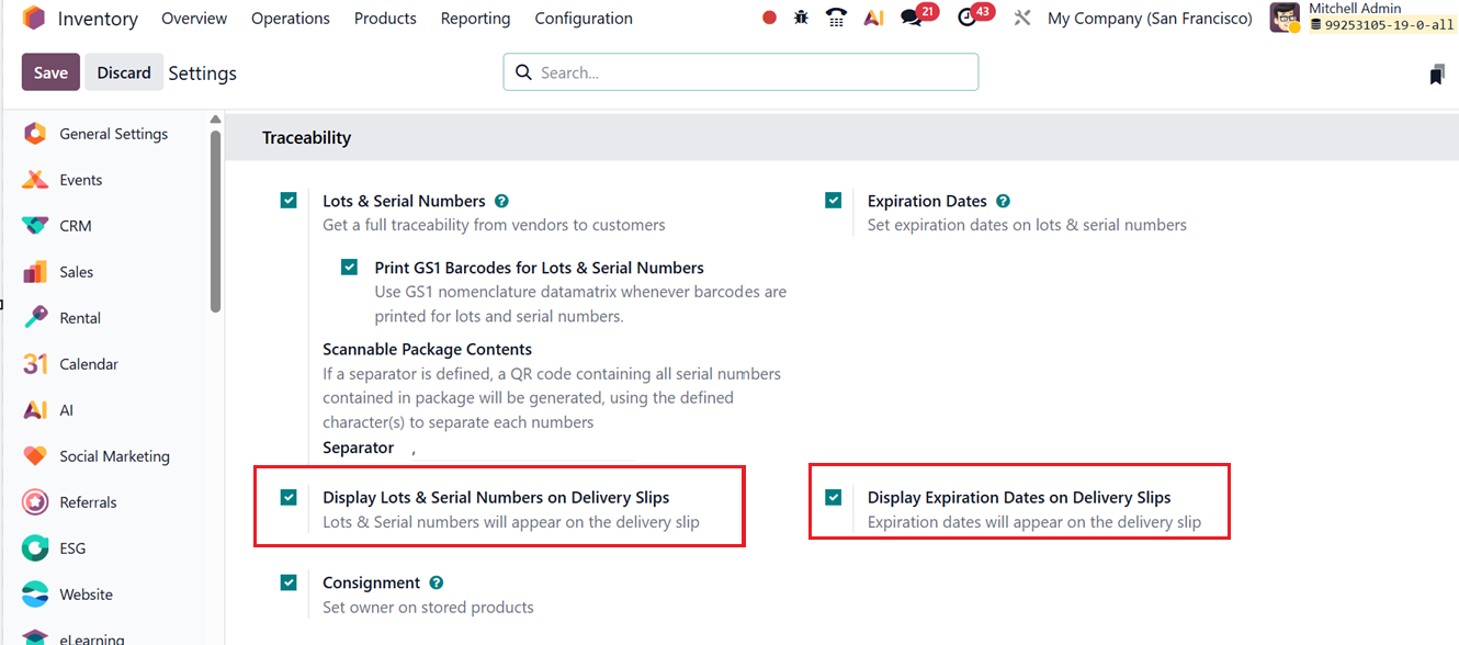 Odoo 19 Project