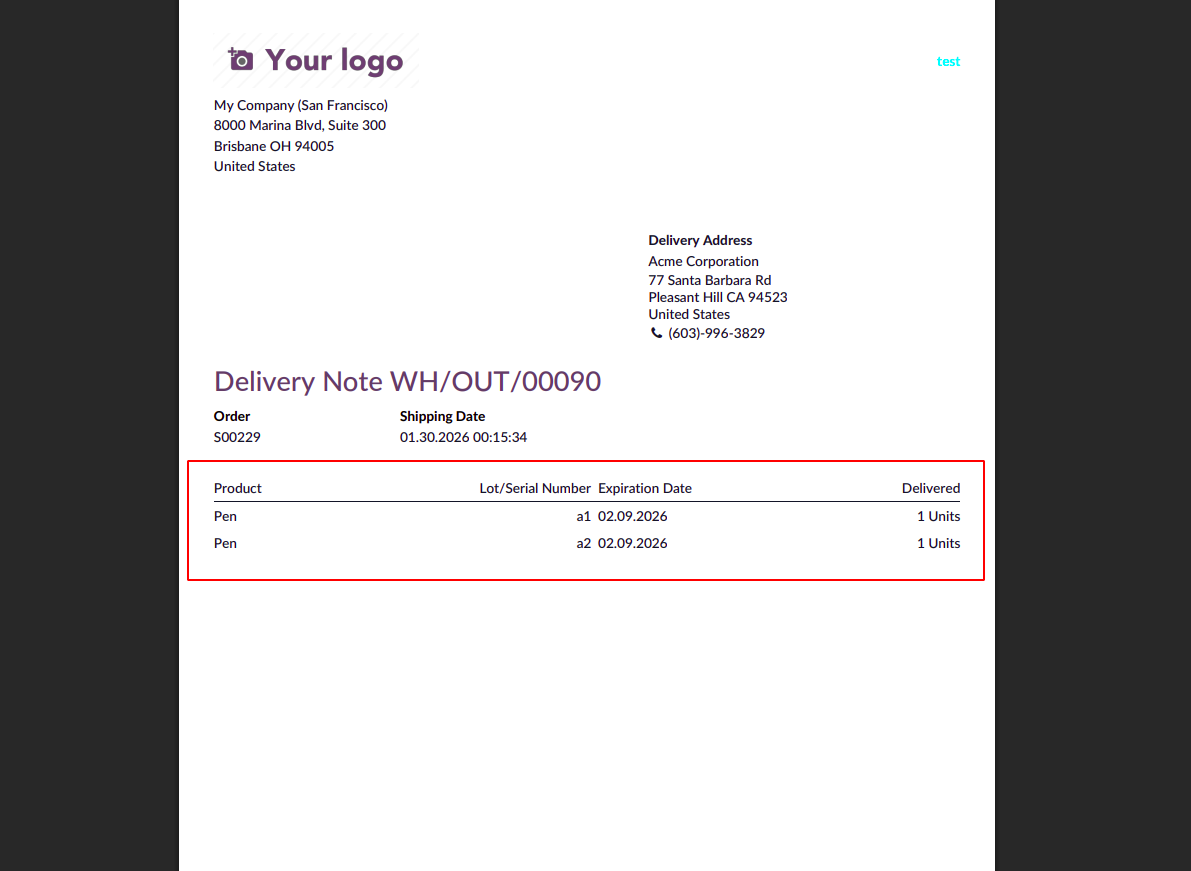 Odoo 19 Project