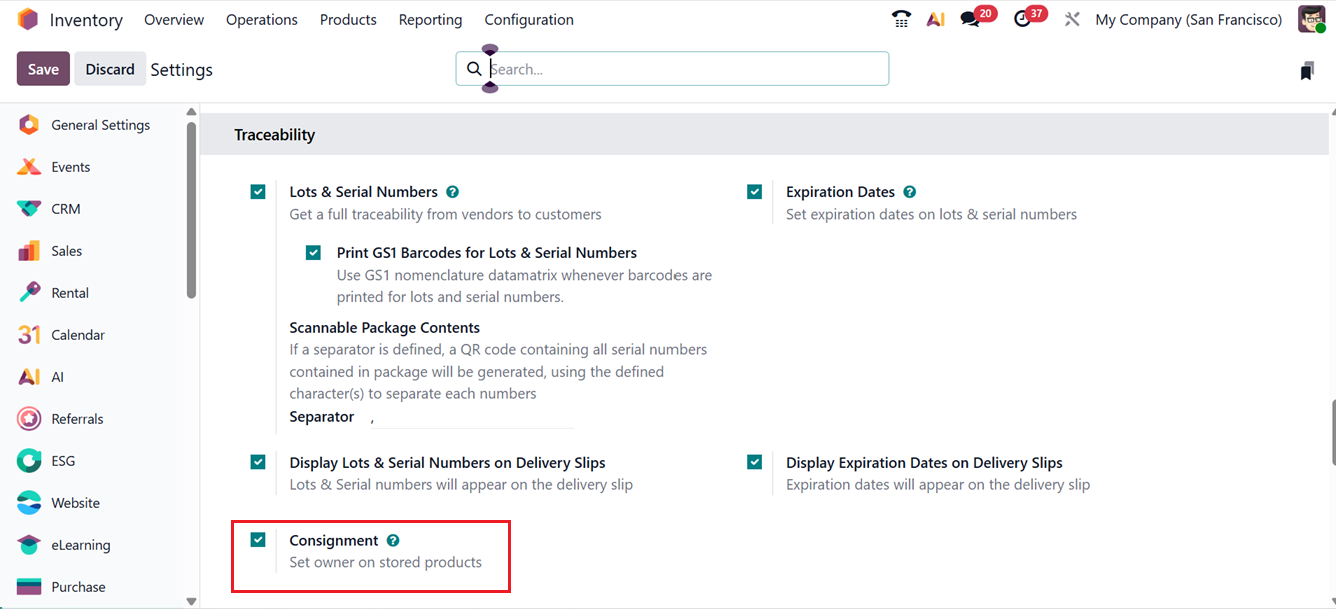 Odoo 19 Project