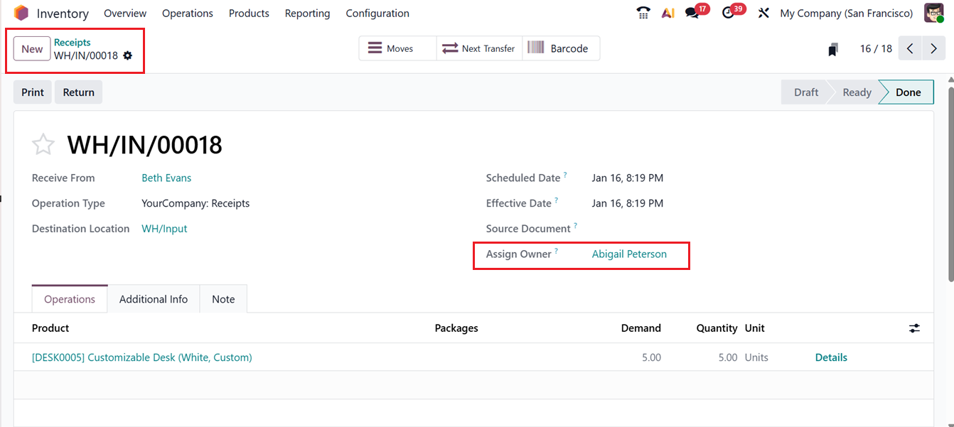 Odoo 19 Project