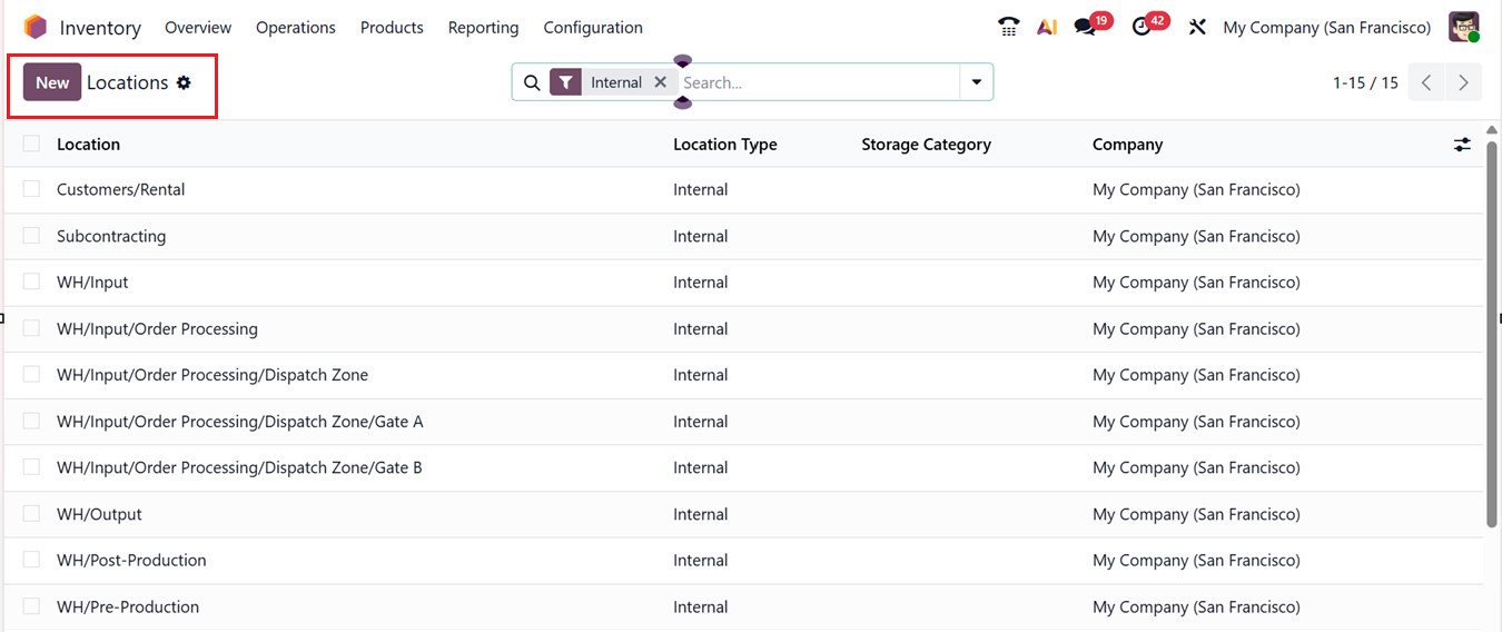 Odoo 19 Project