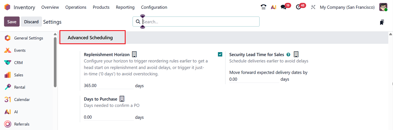 Odoo 19 Project