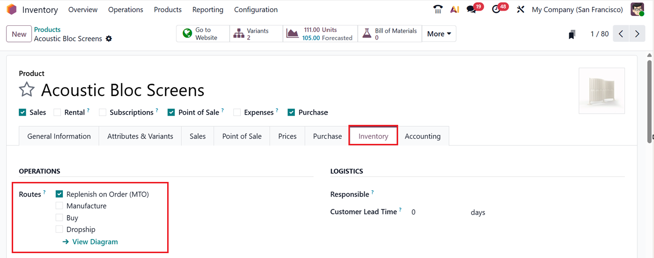 Odoo 19 Project