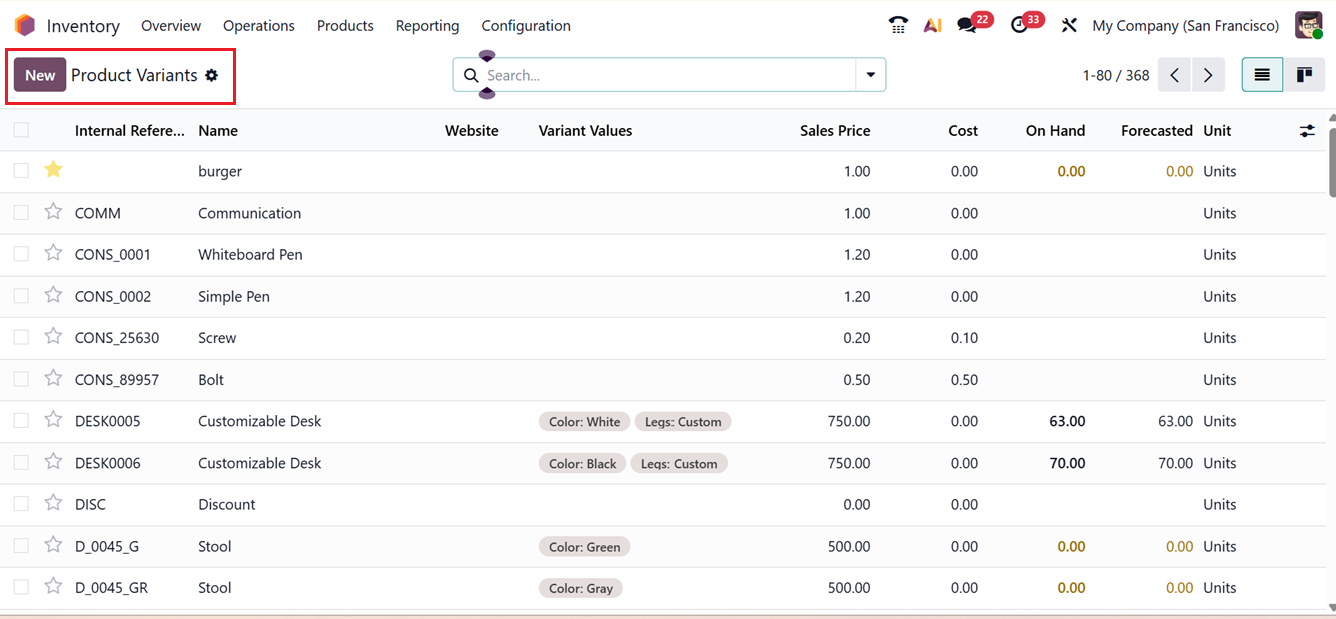 Odoo 19 Project