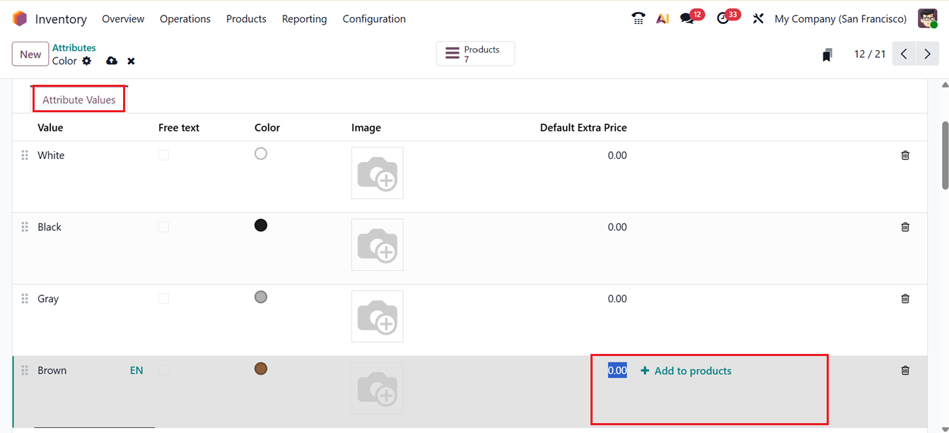 Odoo 19 Project