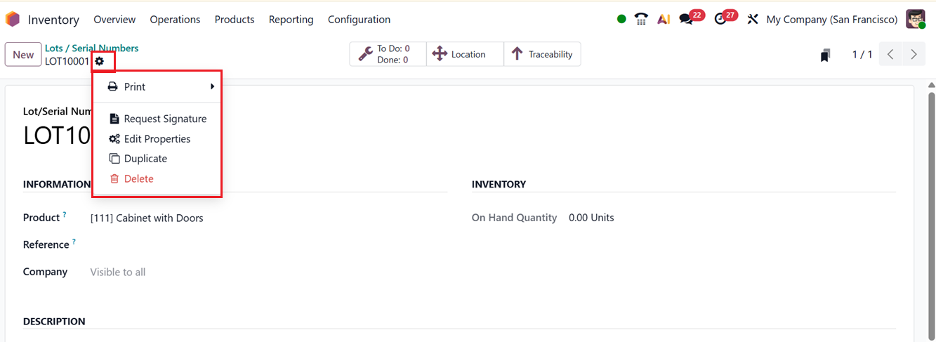 Odoo 19 Project