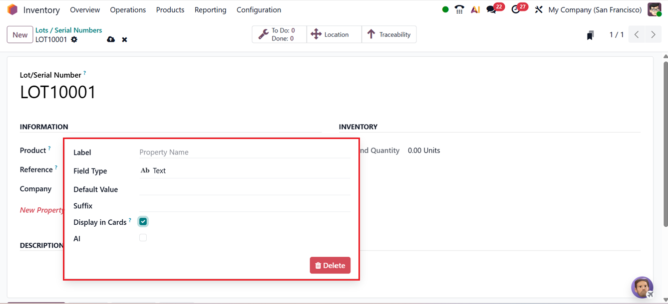 Odoo 19 Project