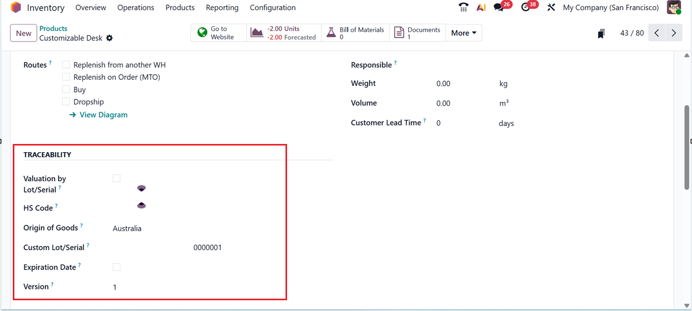 Odoo 19 Project