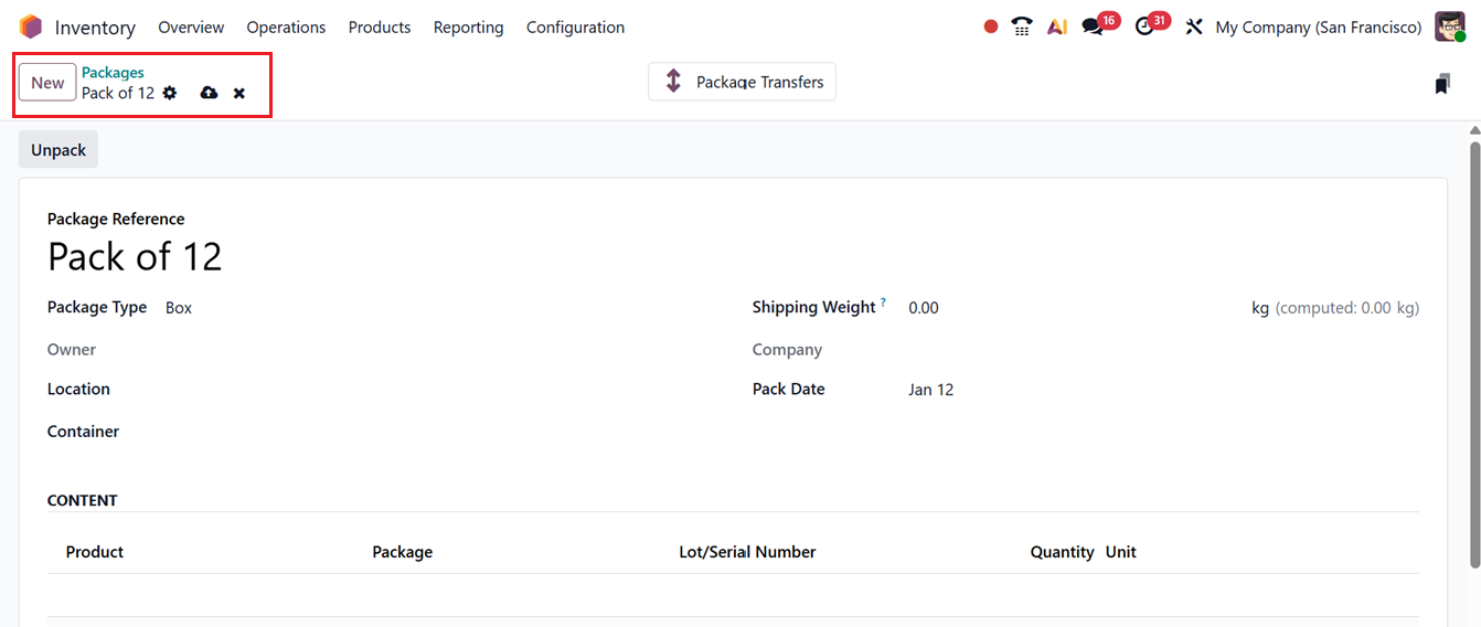 Odoo 19 Project
