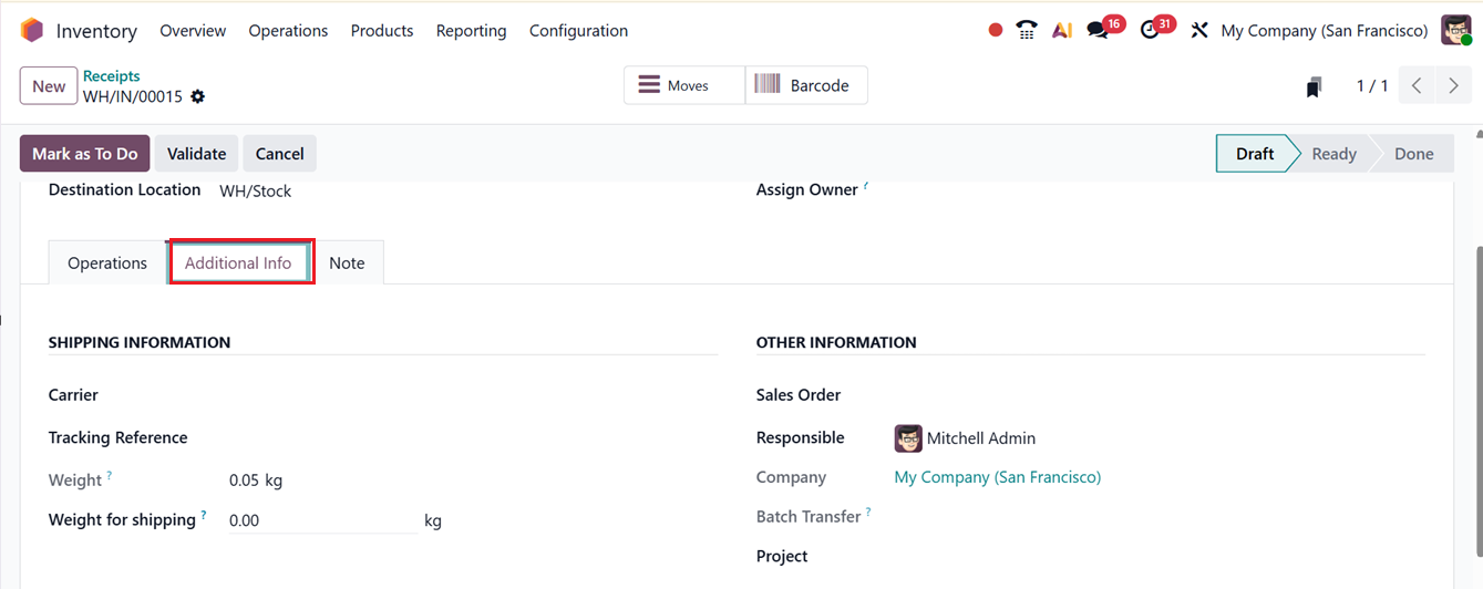 Odoo 19 Project
