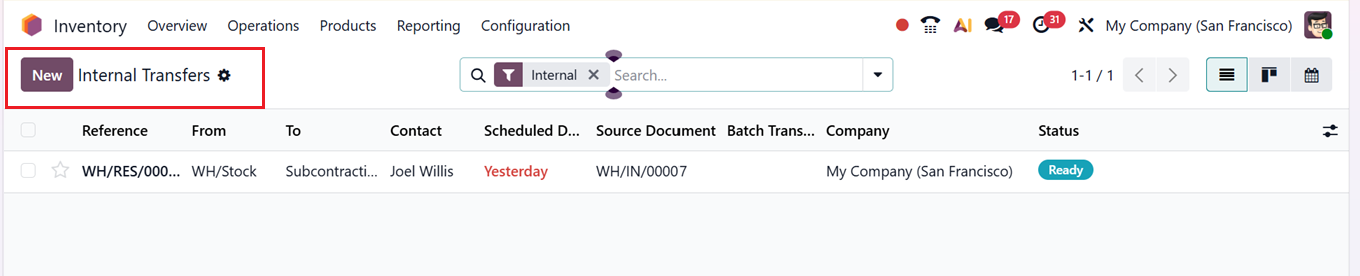 Odoo 19 Project