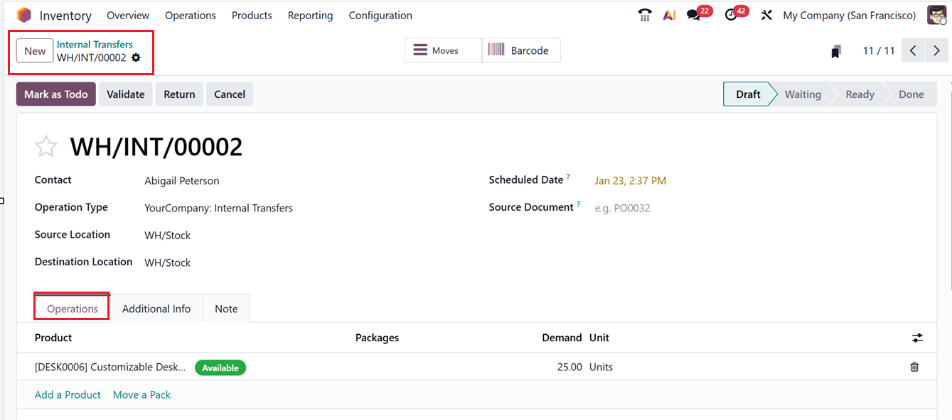 Odoo 19 Project