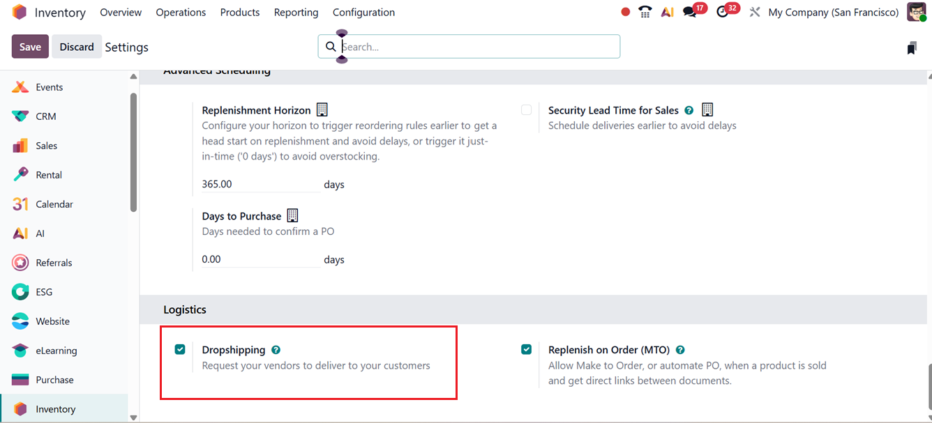 Odoo 19 Project