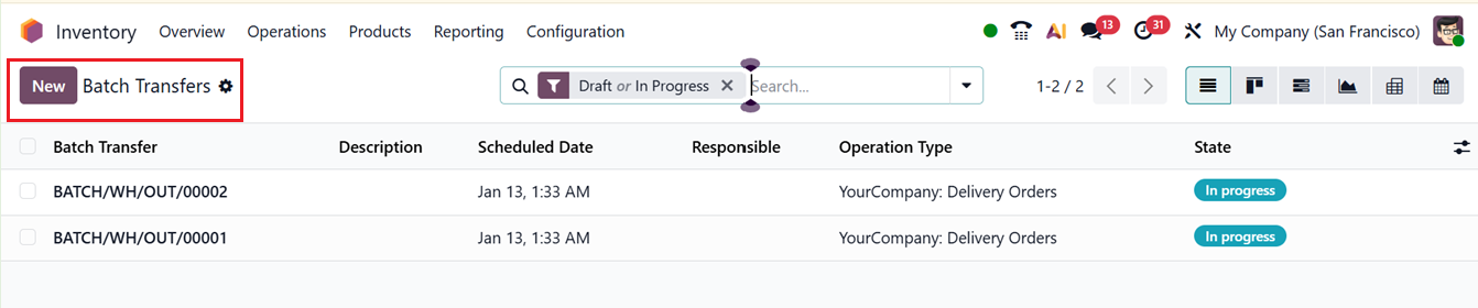 Odoo 19 Project