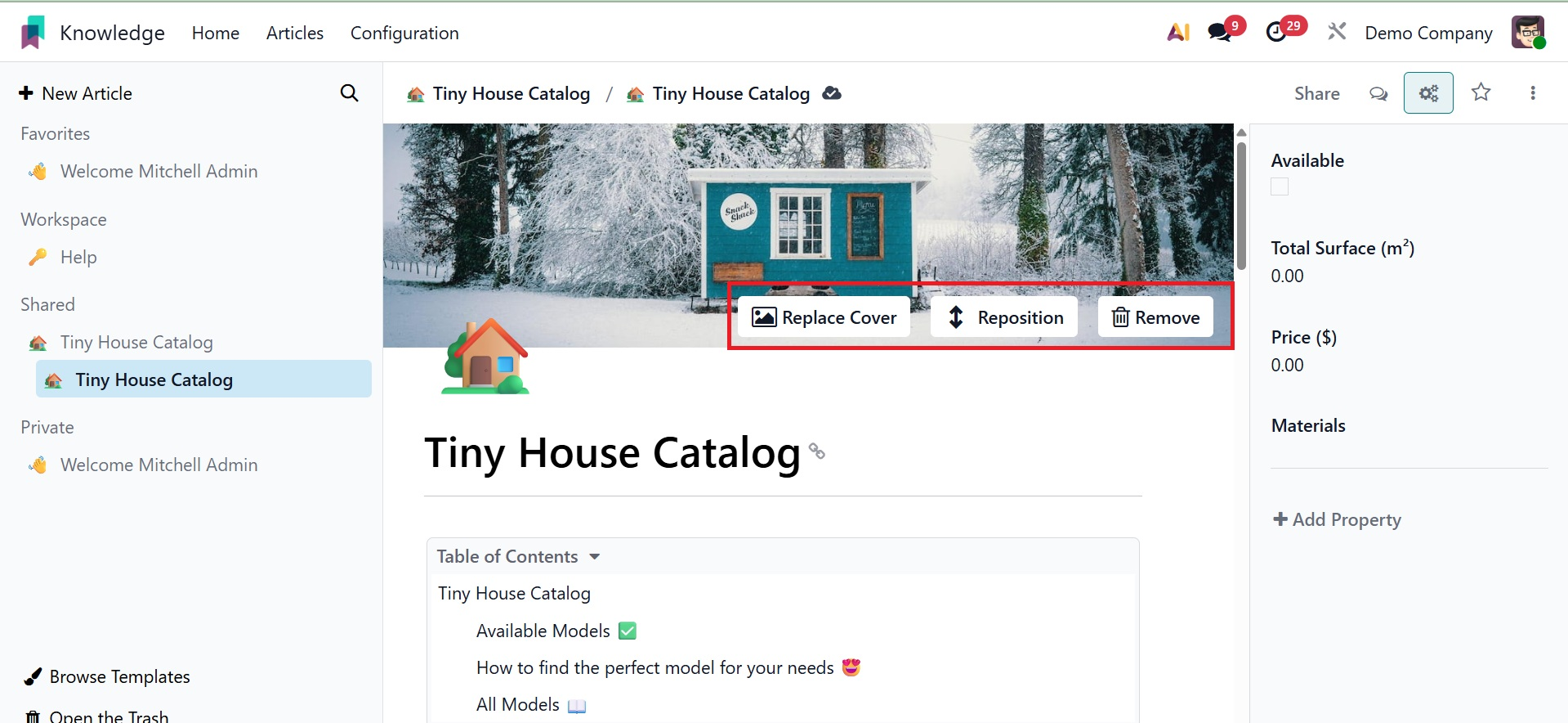 Odoo 19 Project