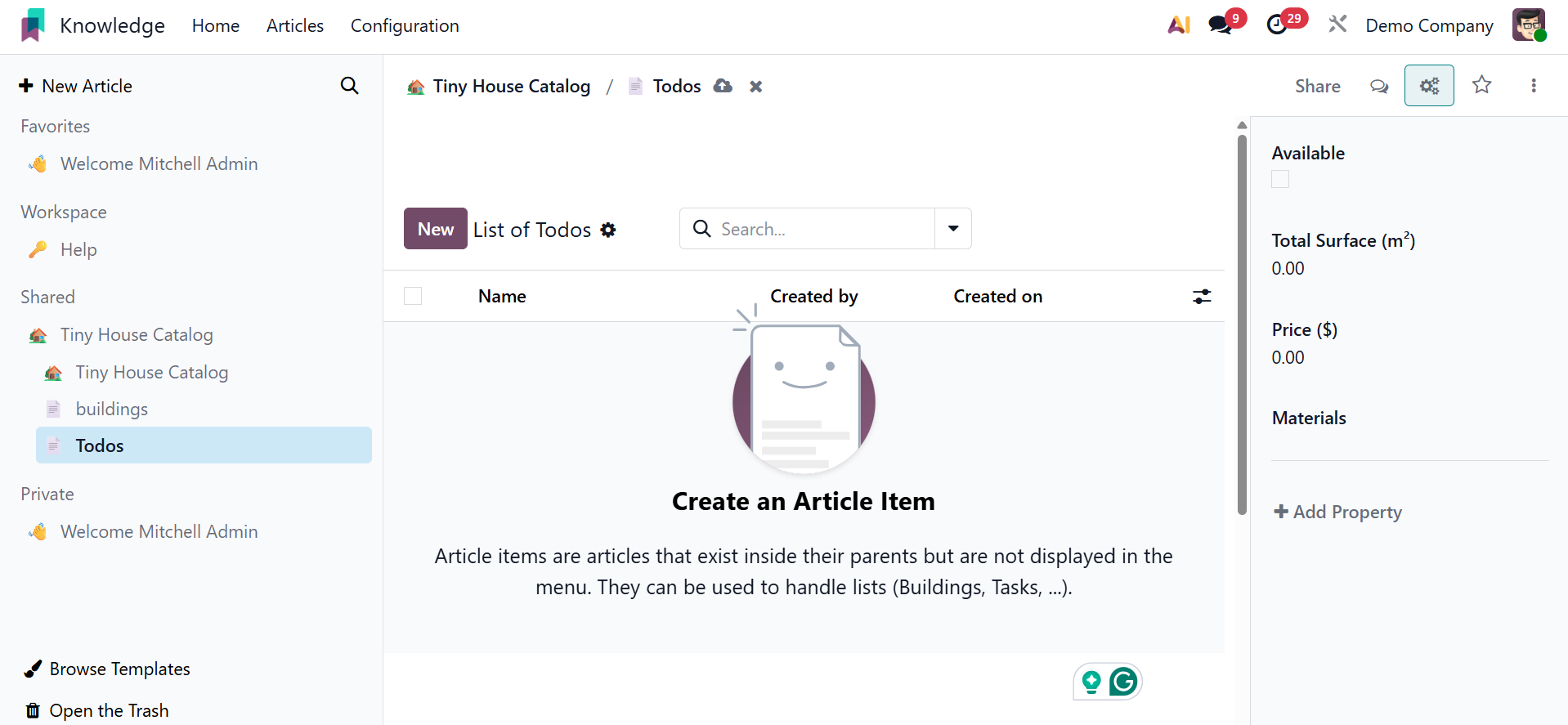 Odoo 19 Project