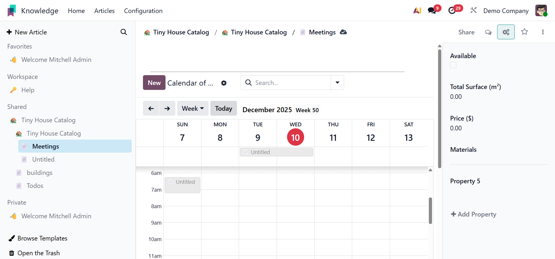 Odoo 19 Project