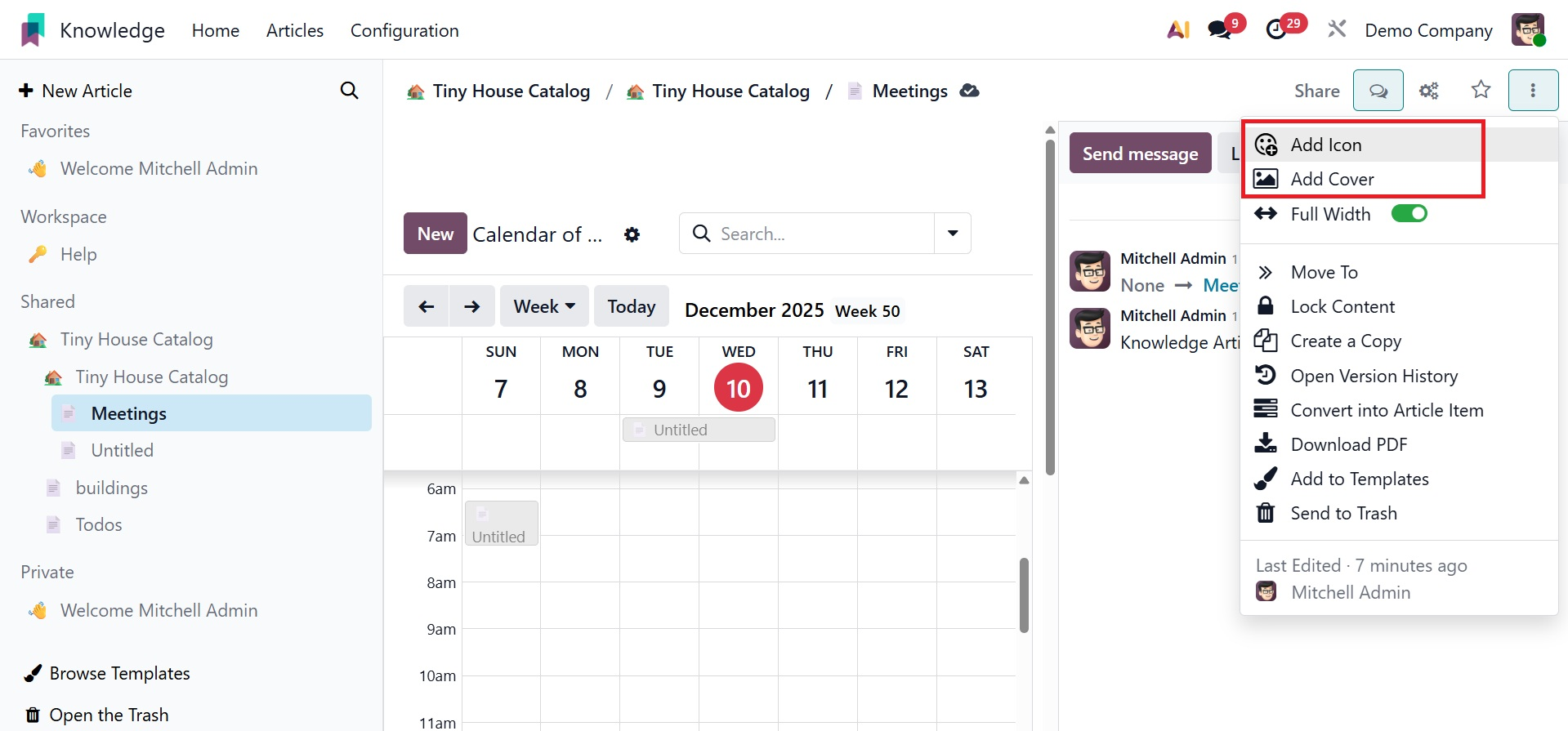 Odoo 19 Project