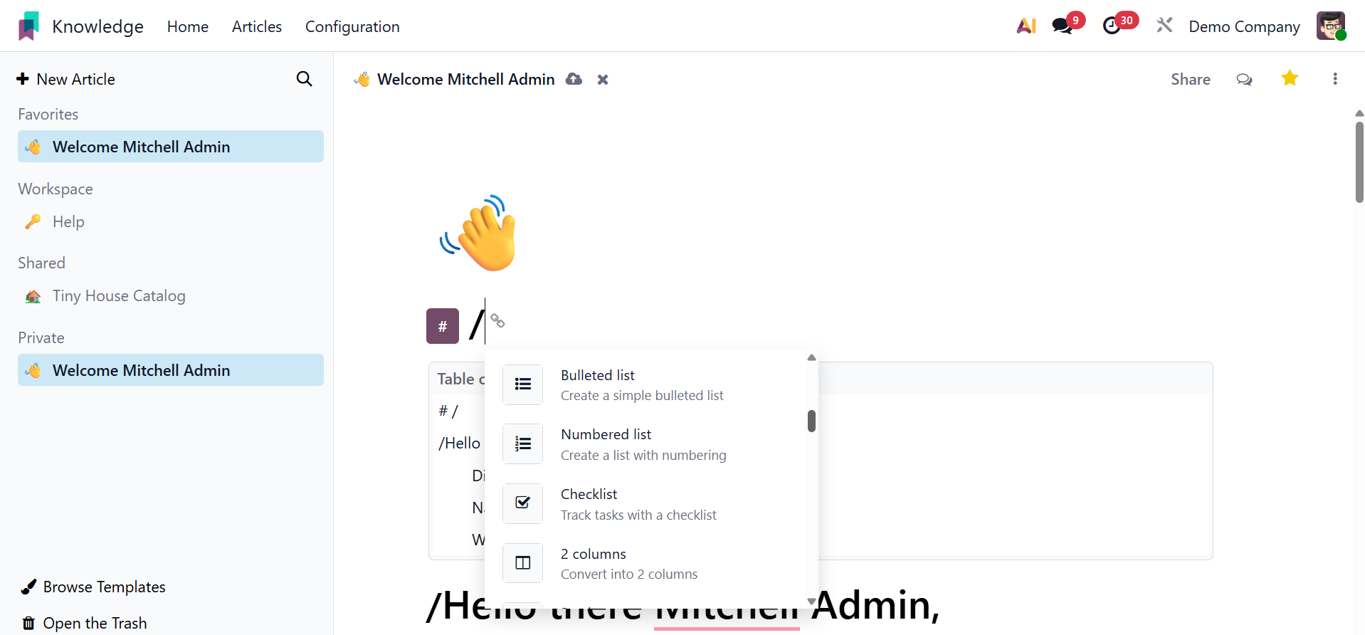 Odoo 19 Project