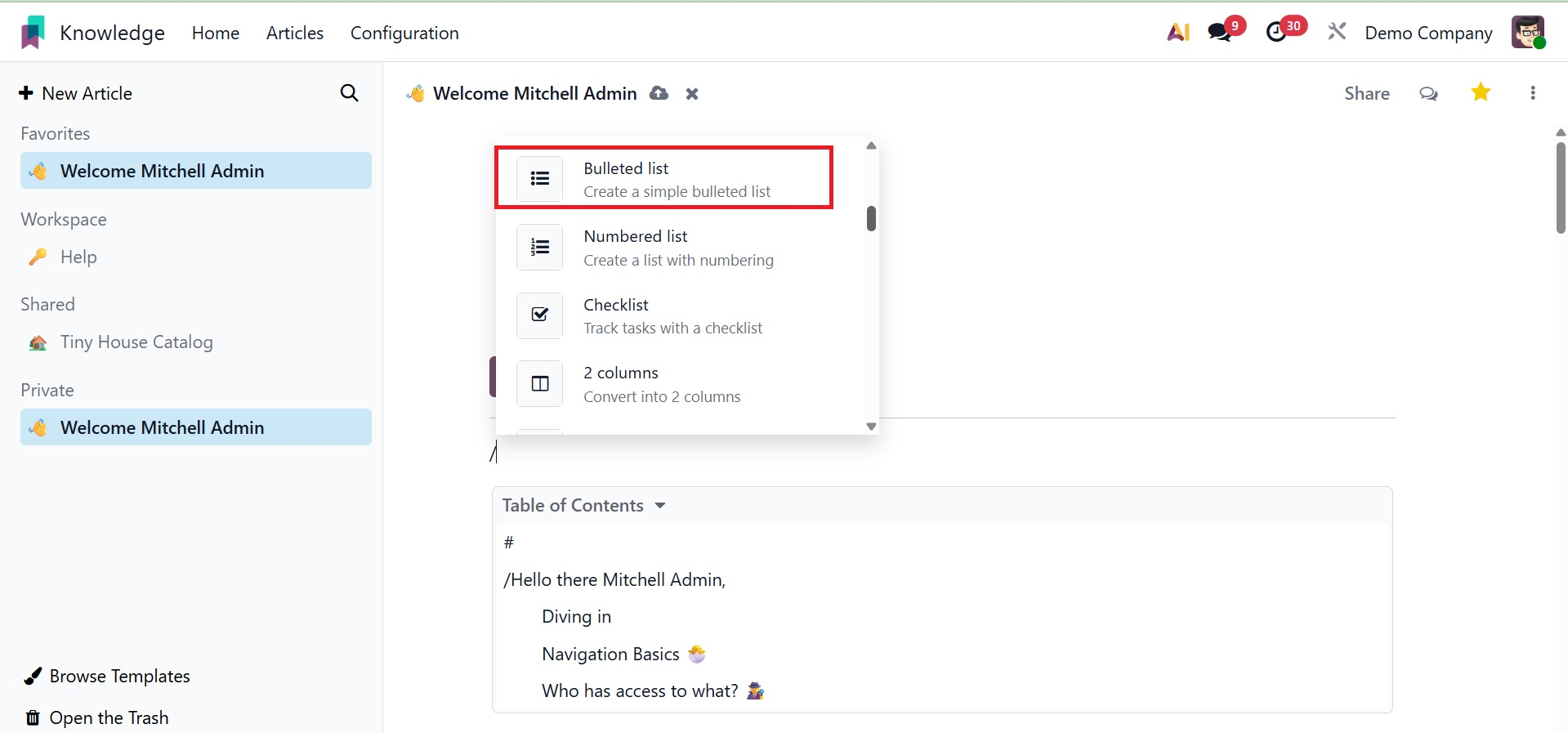 Odoo 19 Project