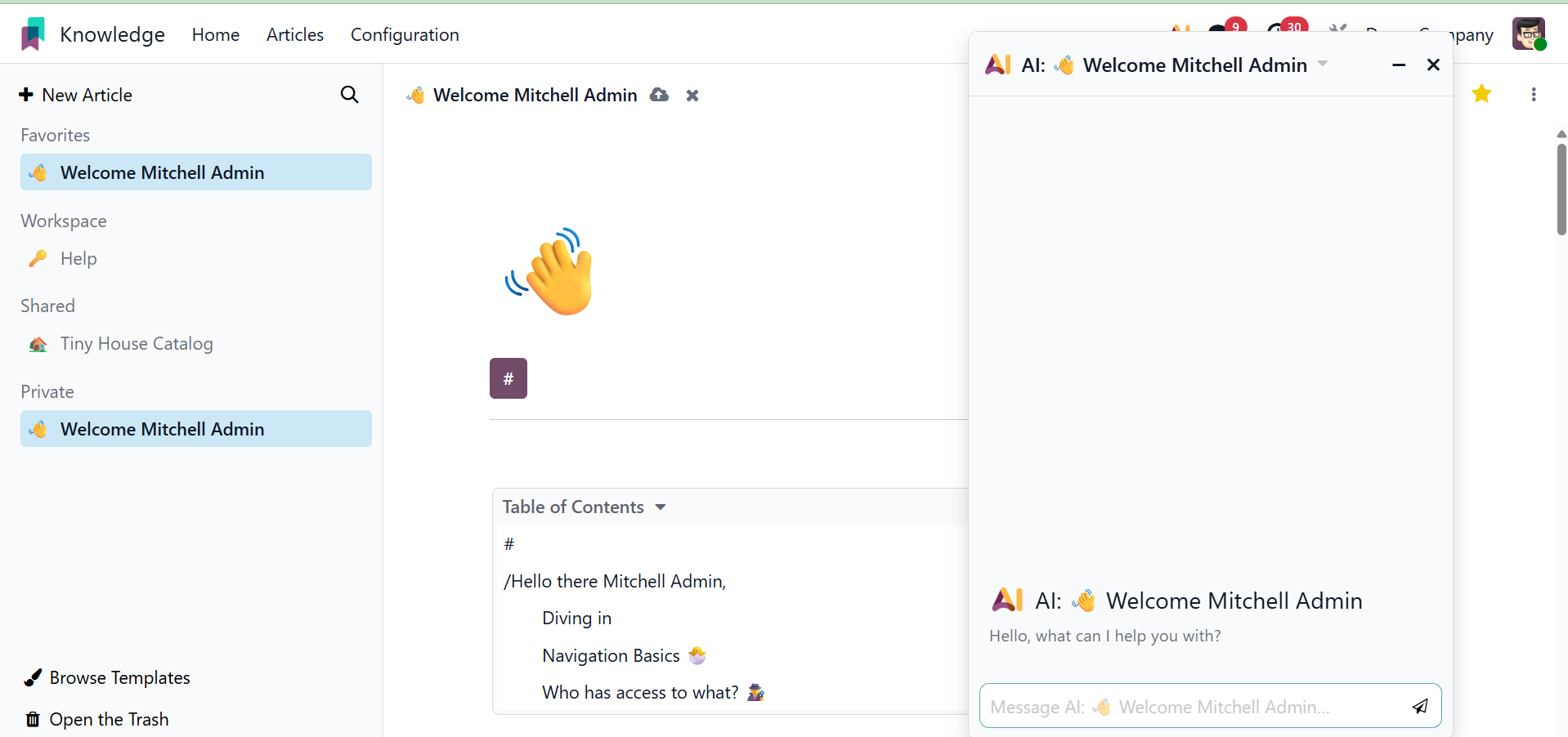 Odoo 19 Project