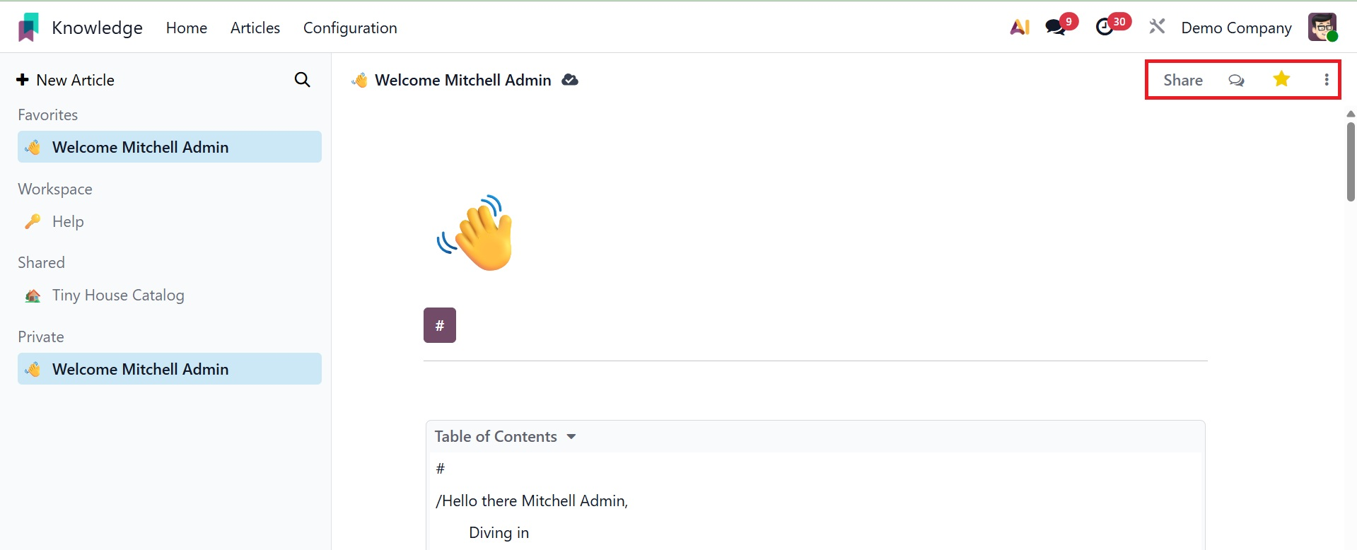Odoo 19 Project
