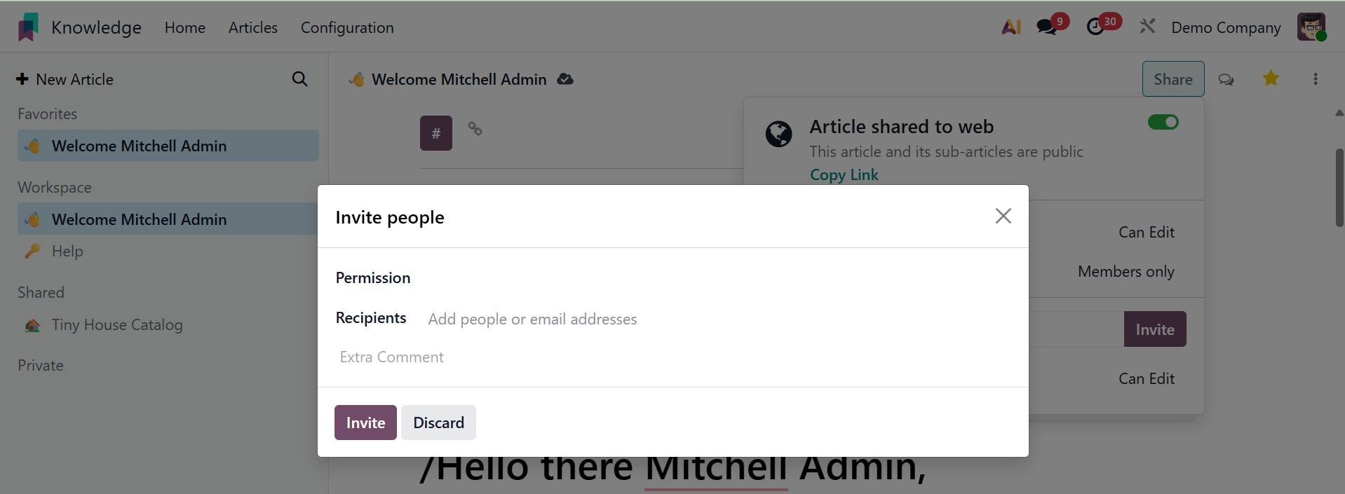 Odoo 19 Project