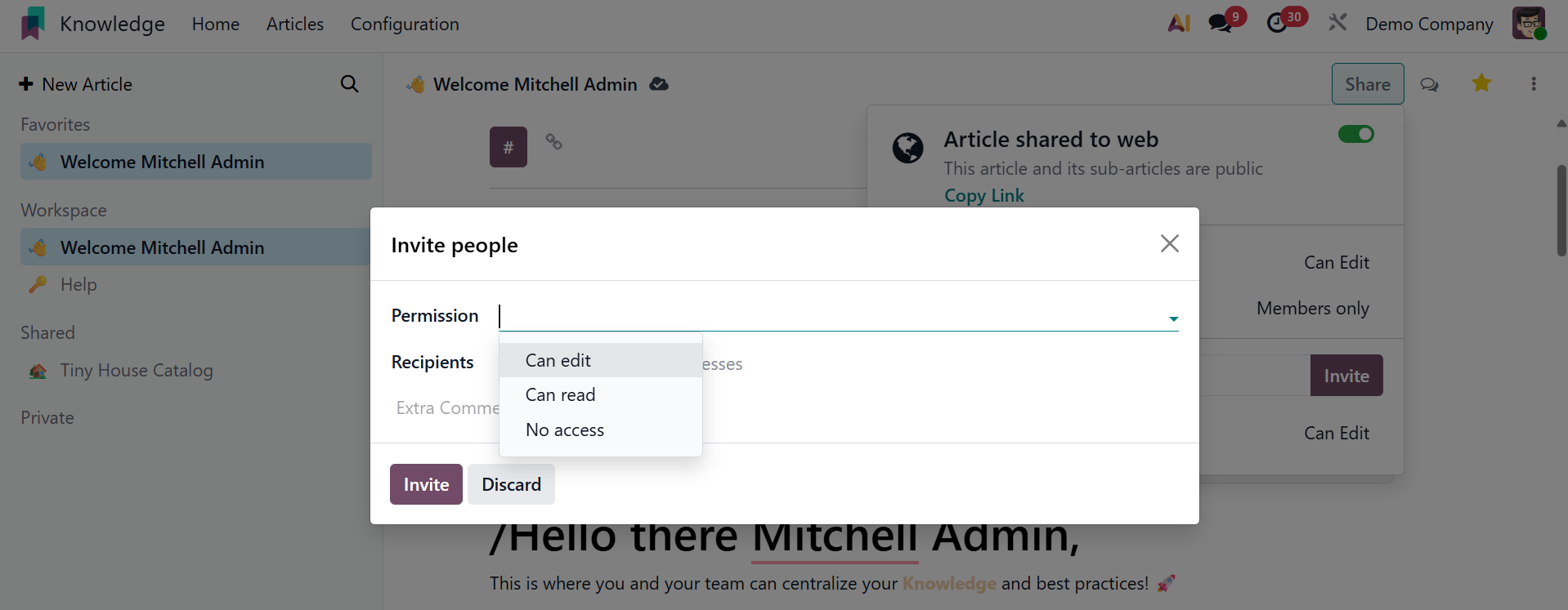 Odoo 19 Project