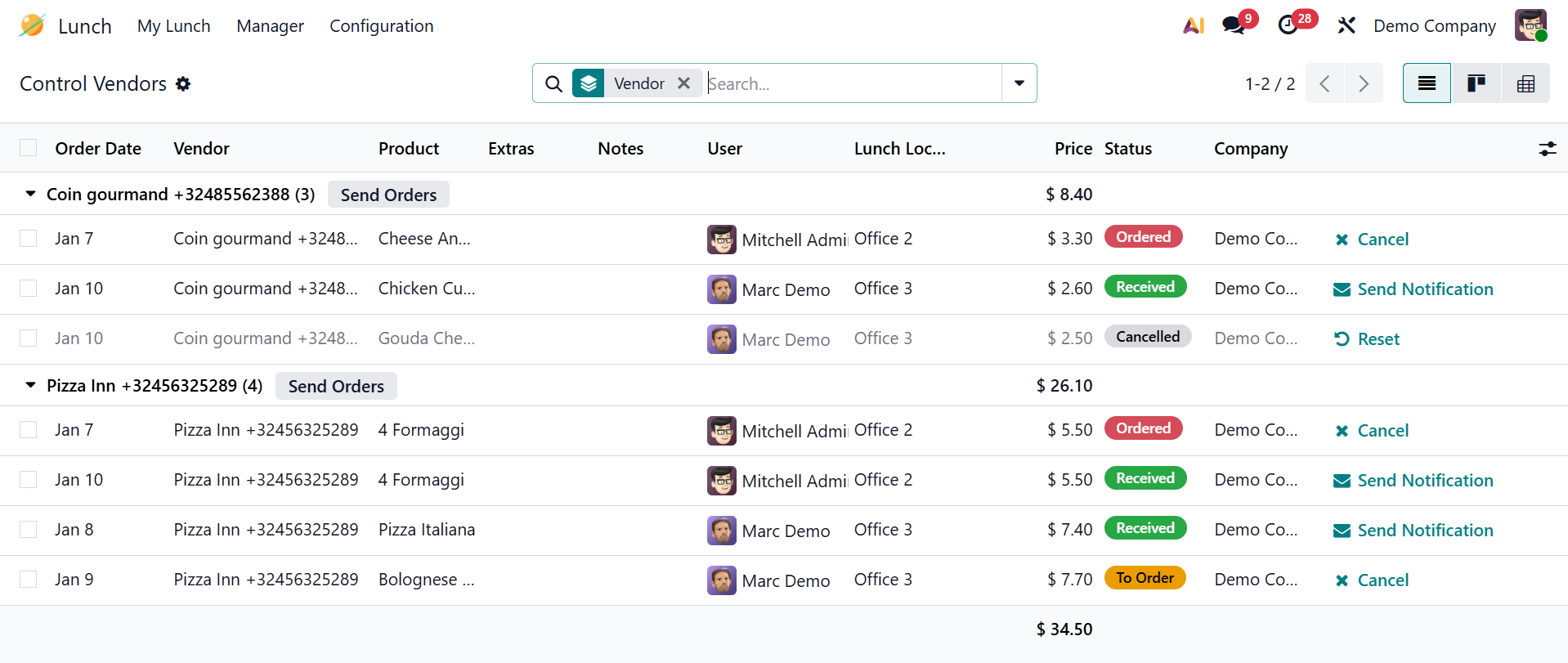 Odoo 19 Project
