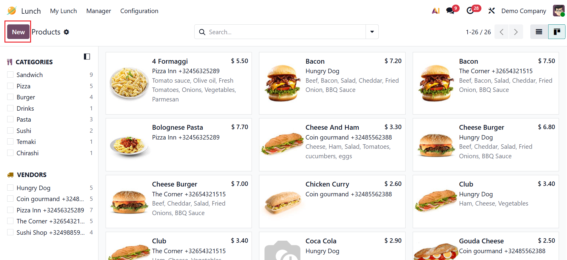 Odoo 19 Project