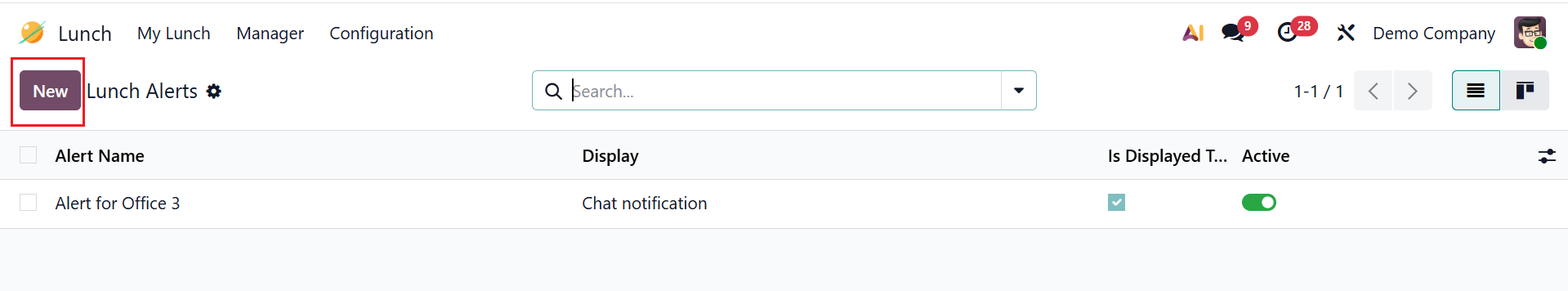 Odoo 19 Project