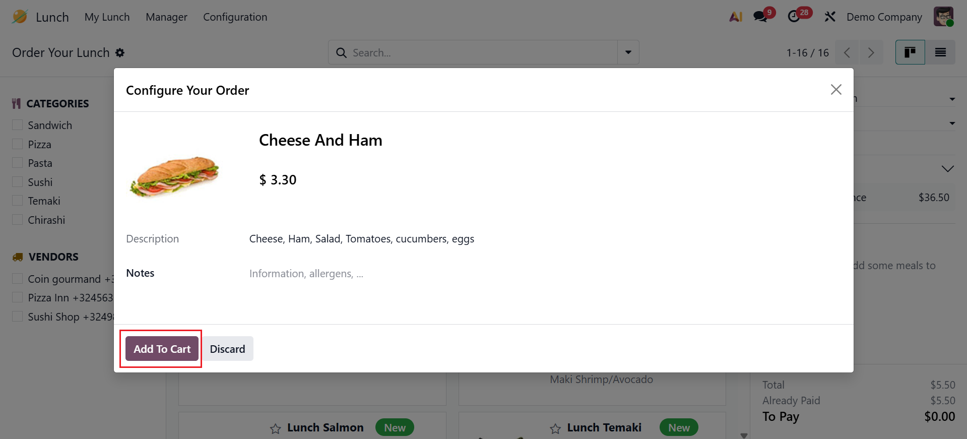 Odoo 19 Project