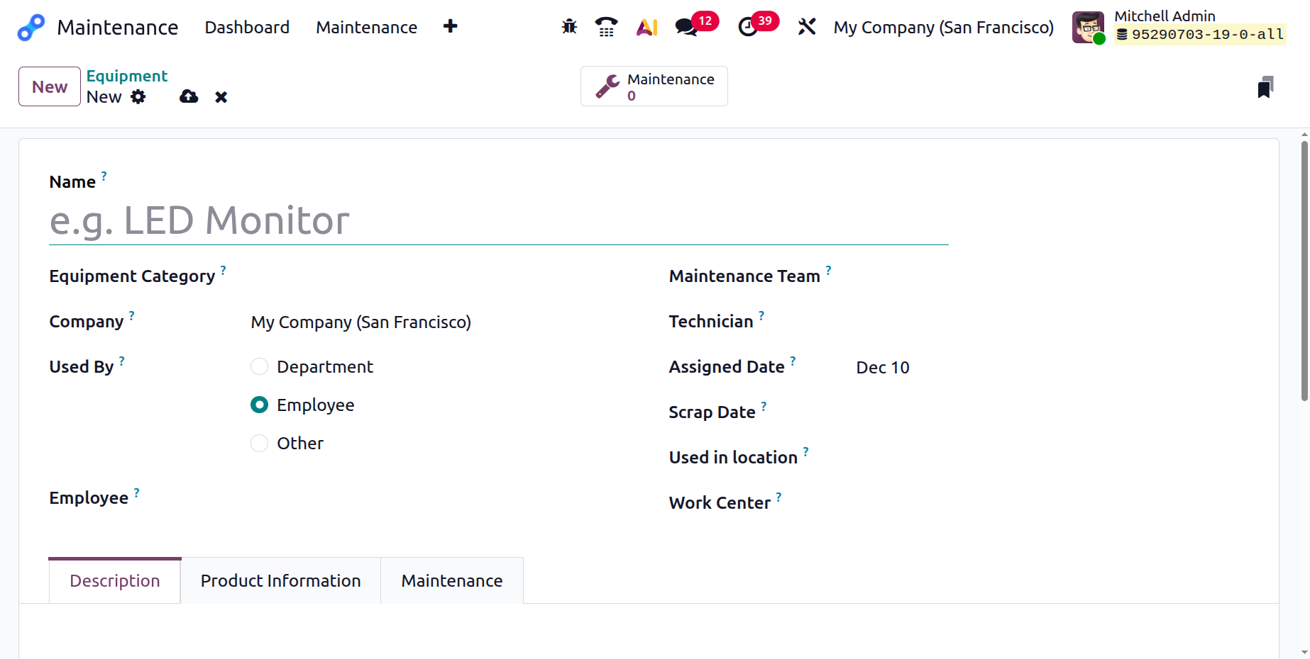 Odoo 19 Project