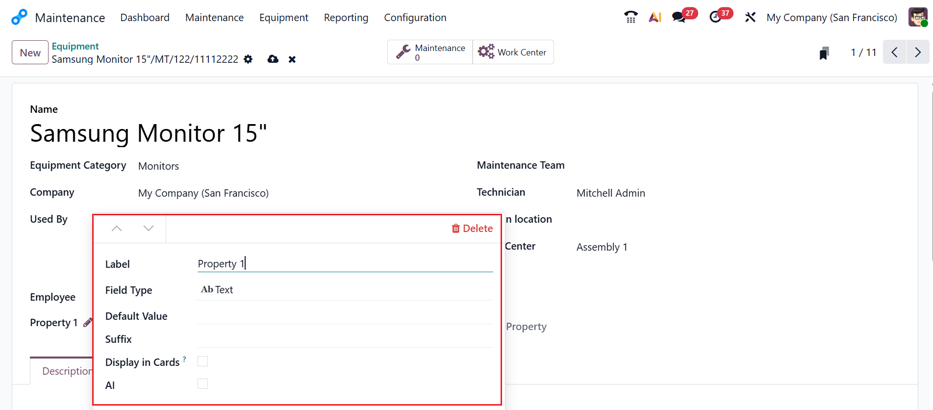 Odoo 19 Project