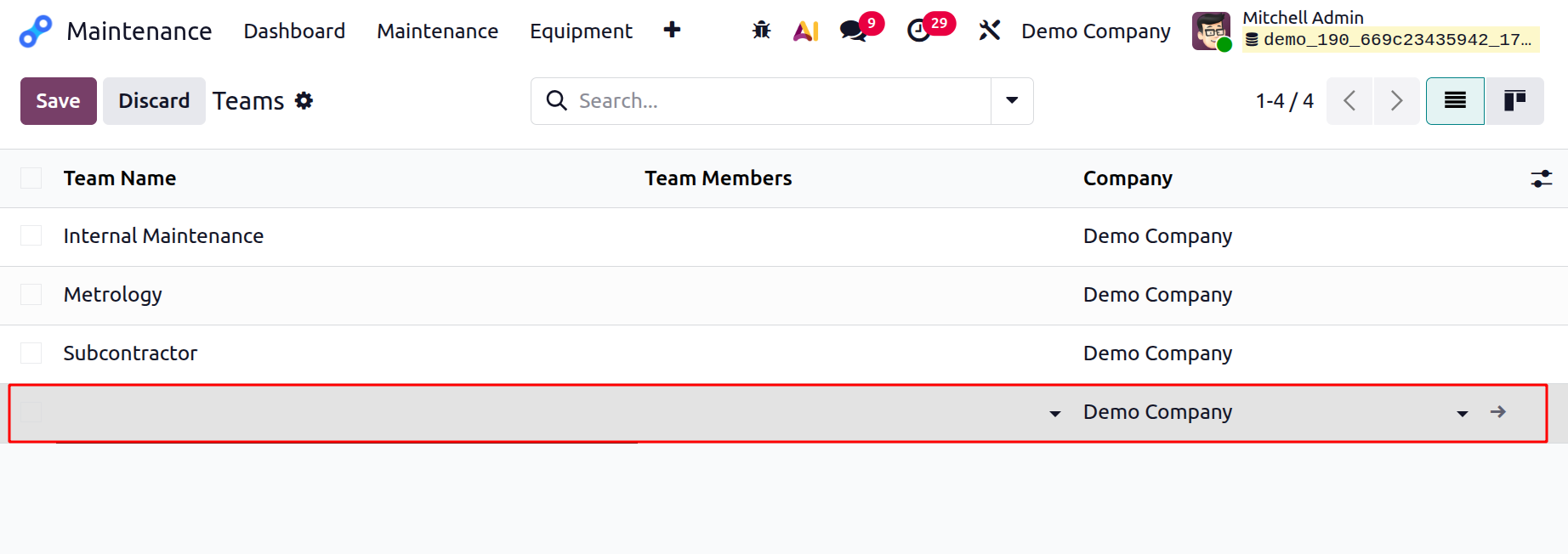 Odoo 19 Project